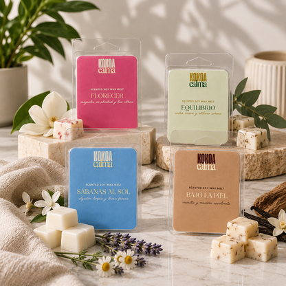 Pack 4 Wax Melts · Colección Momentos
