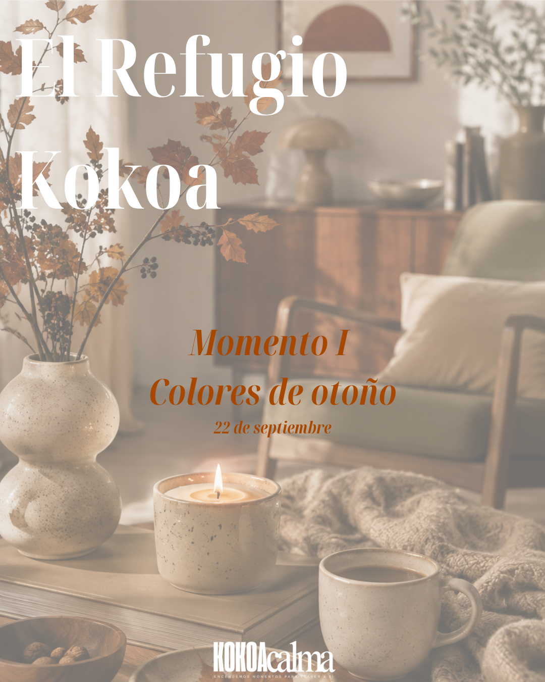 🍂 Momento I · Taller Colores de otoño · 22 de septiembre